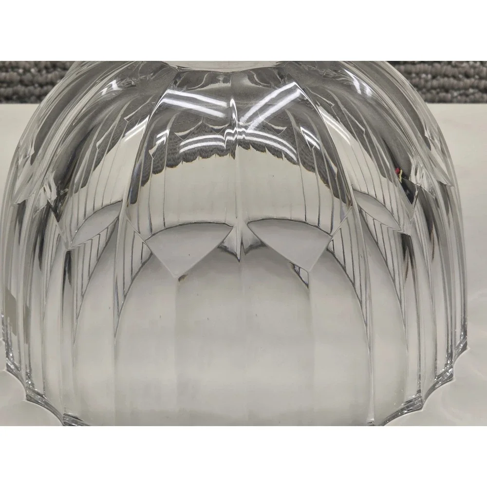 Noritake Crystal Germany‎ Vertical Ribbed Fluted 7.5